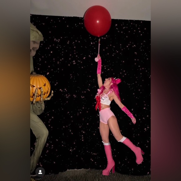 Sailor Moon Chibiusa Cosplay Sexy Costume Bra 5 Piece Set - Picture 7 of 13